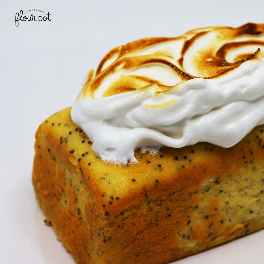 Lemon Meringue Poppy Seed Loaf