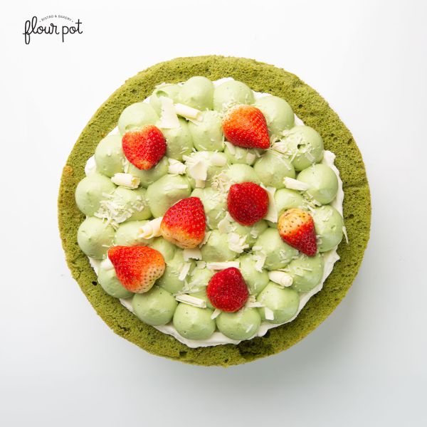 Matcha Marron Cake