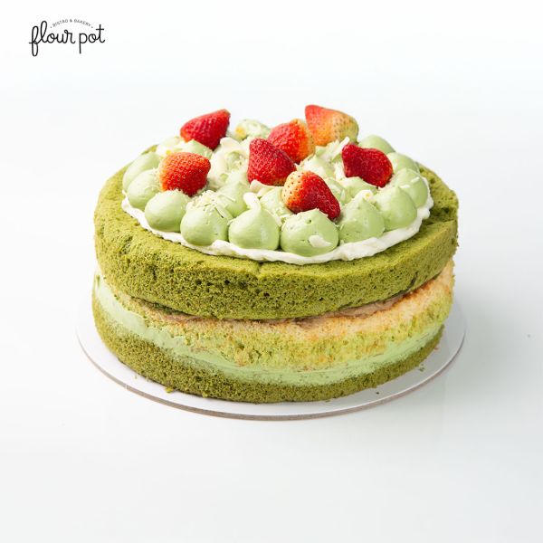 Matcha Marron Cake