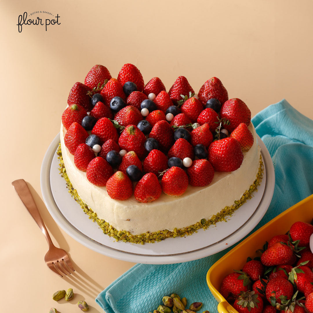 Mixed Berries and Pistachios