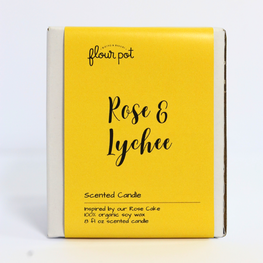 Scented Candle - Rose and Lychee