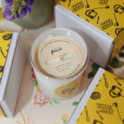 Scented Candle - Orange and Mocha